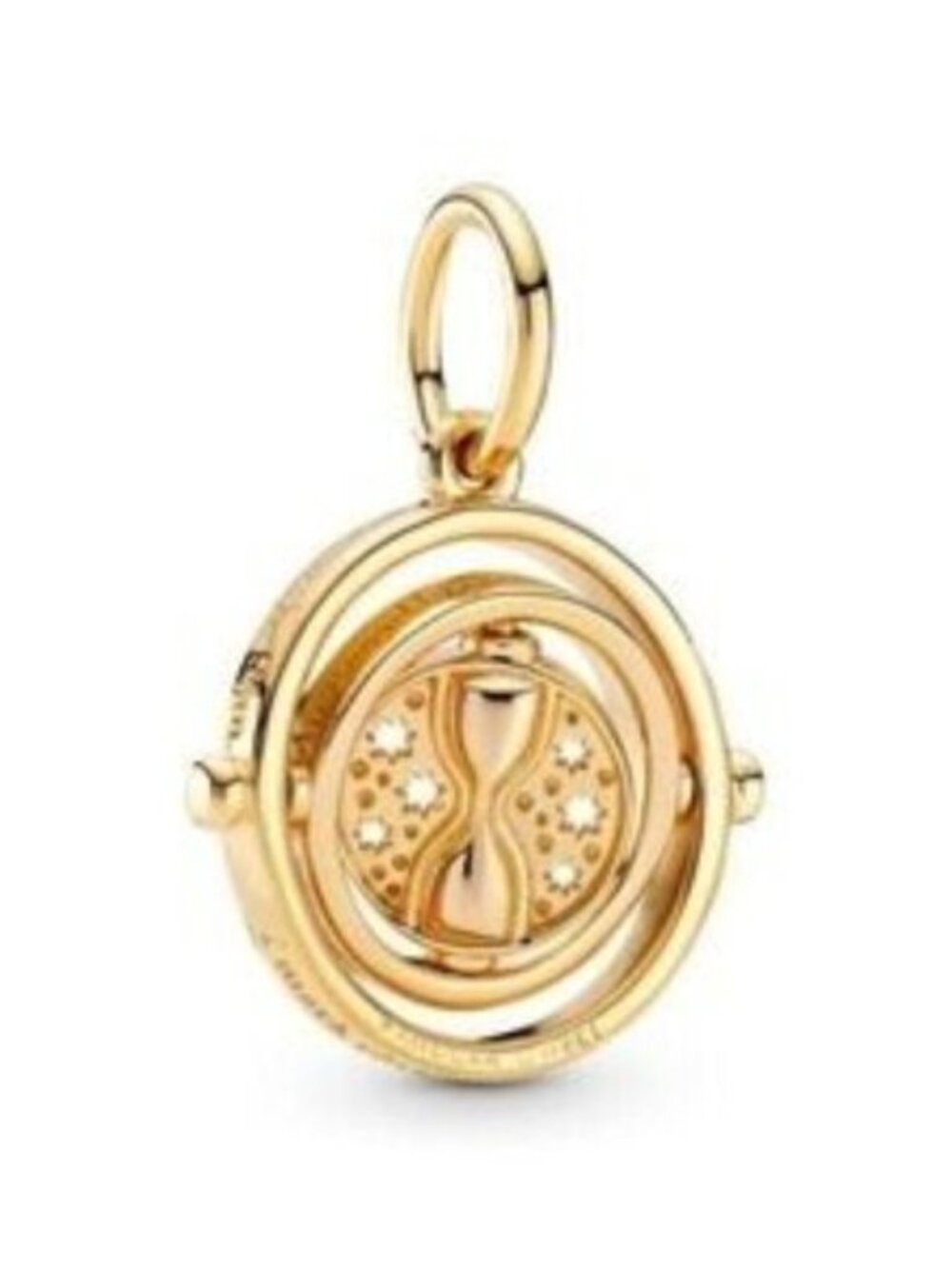 Pandora Harry Potter, Spinning Time Turner Pendant, Gold-Plated